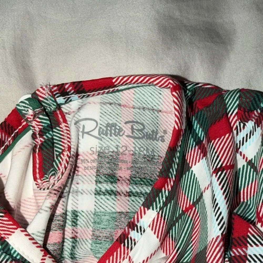 Ruffle Butts adorable plaid